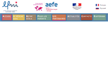 Tablet Screenshot of efsp.org